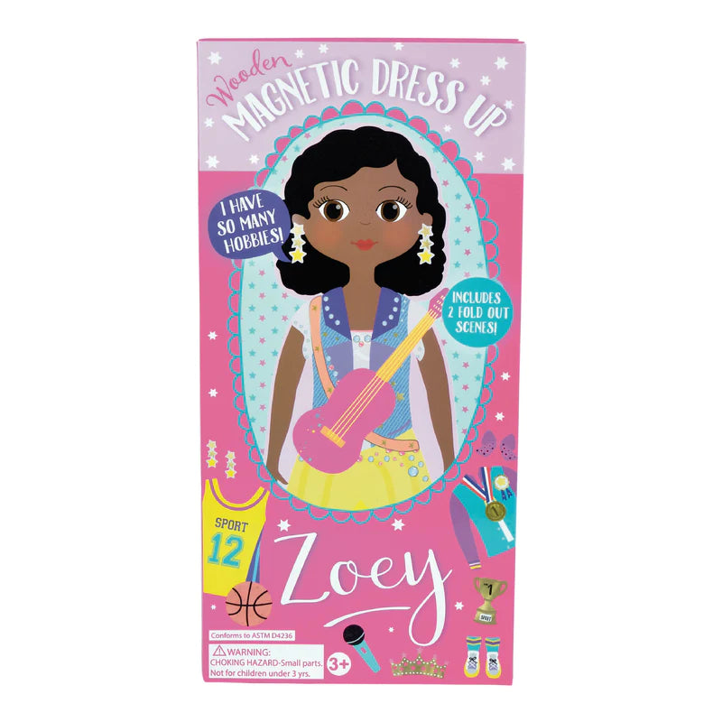Magnetic Dress Up Doll ~ Zoey