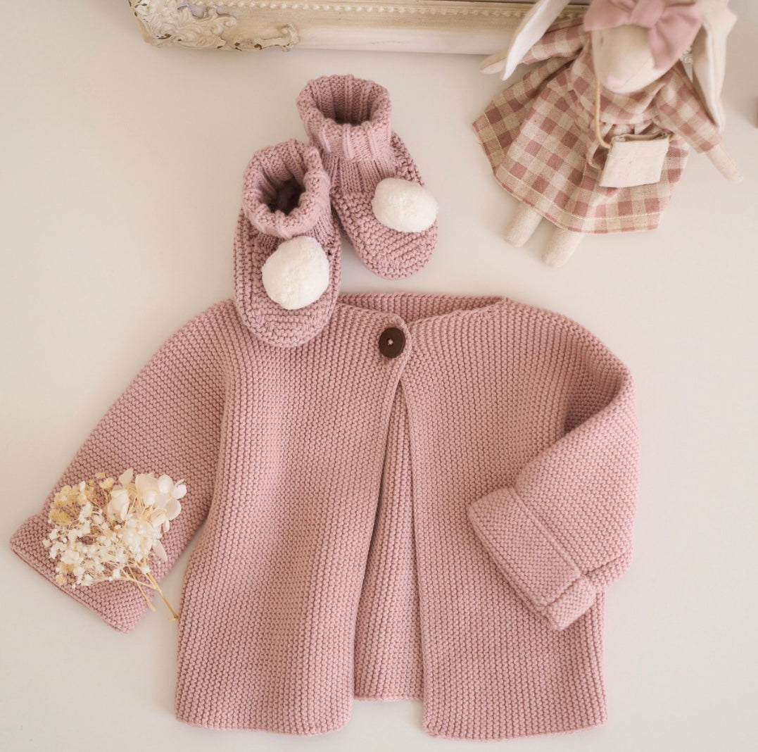 Alimrose Baby Jacket Petal 0-6 mths
