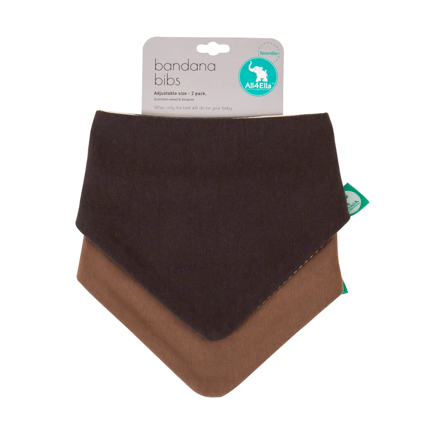 All4Ella Pack 2 Bandana Bib ~ Various