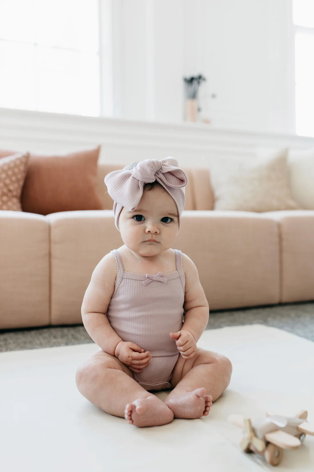 Jamie Kay Organic Cotton Headband ~ Blossom