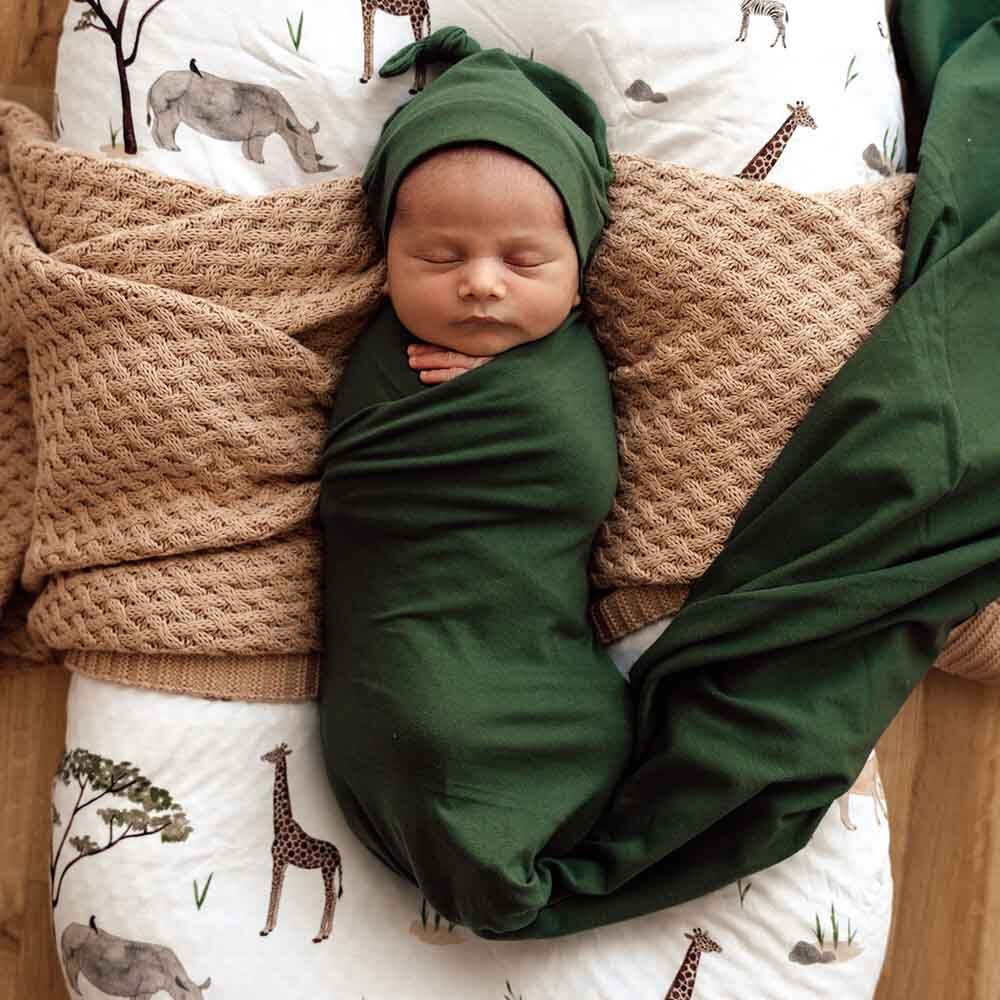Snuggle Hunny Wrap & Beanie Set – Various Designs