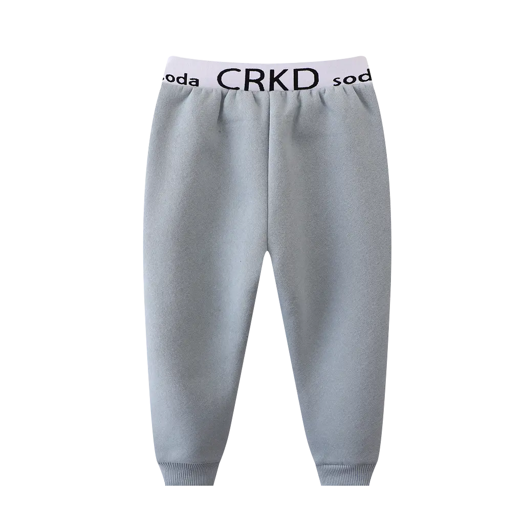 Cracked Soda Jasper Track Pants Dusty Blue