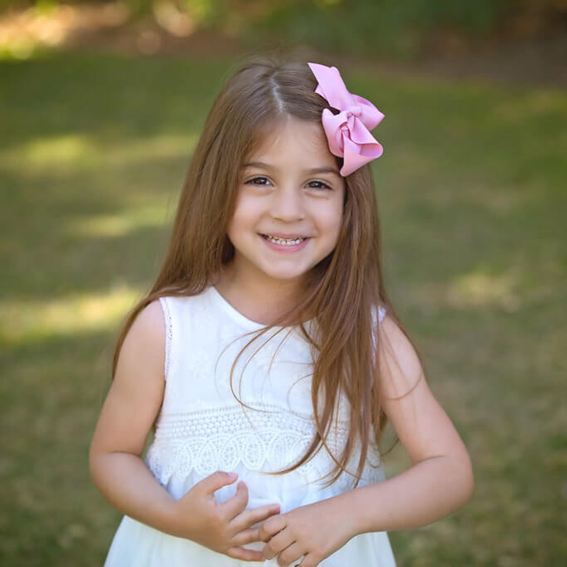 Snuggle Hunny Dusty Pink Hair Clip Bow