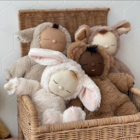 Olli Ella Cozy Dinkum Doll Zebra Mini