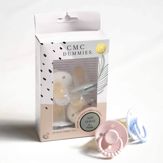 CMC Gold “Bubble” Dummies 2 Pack