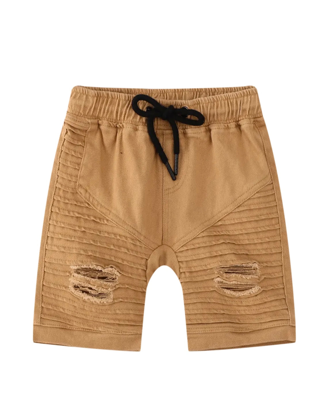 Cracked Soda Deisel Denim Baby Shorts Tan
