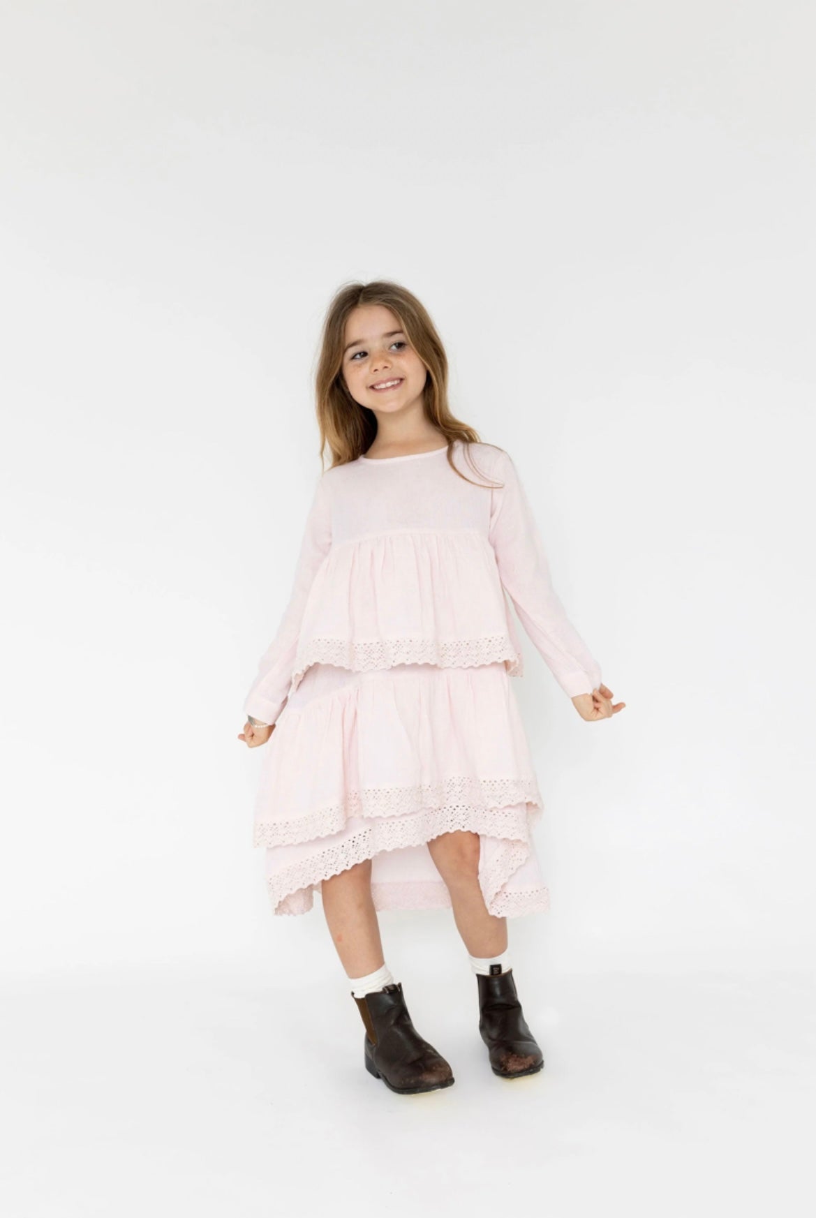 Alex & Ant Anna Dress Baby Pink