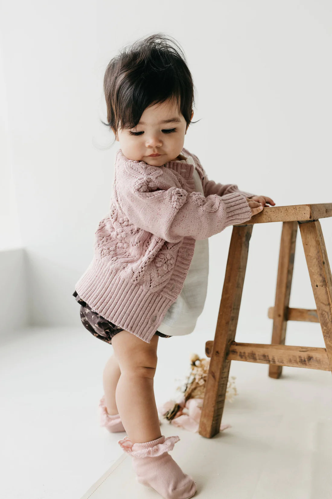Jamie Kay Frill Ankle Socks Milk