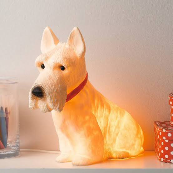 Heico Scotty Dog Nightlight Lamp