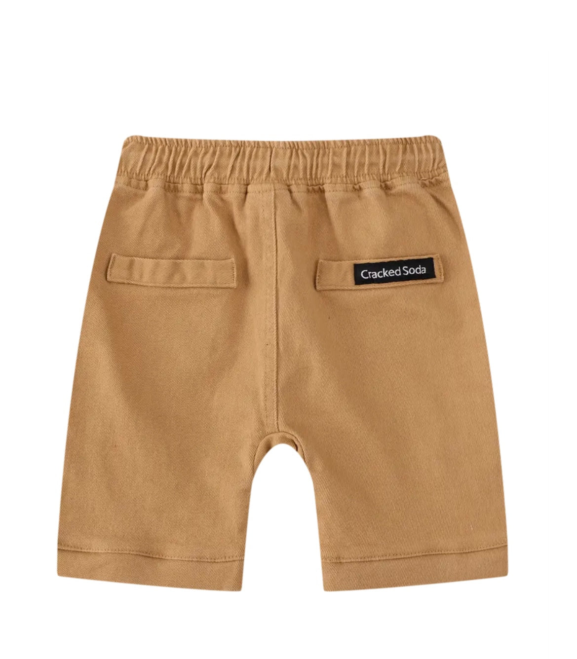 Cracked Soda Deisel Denim Baby Shorts Tan