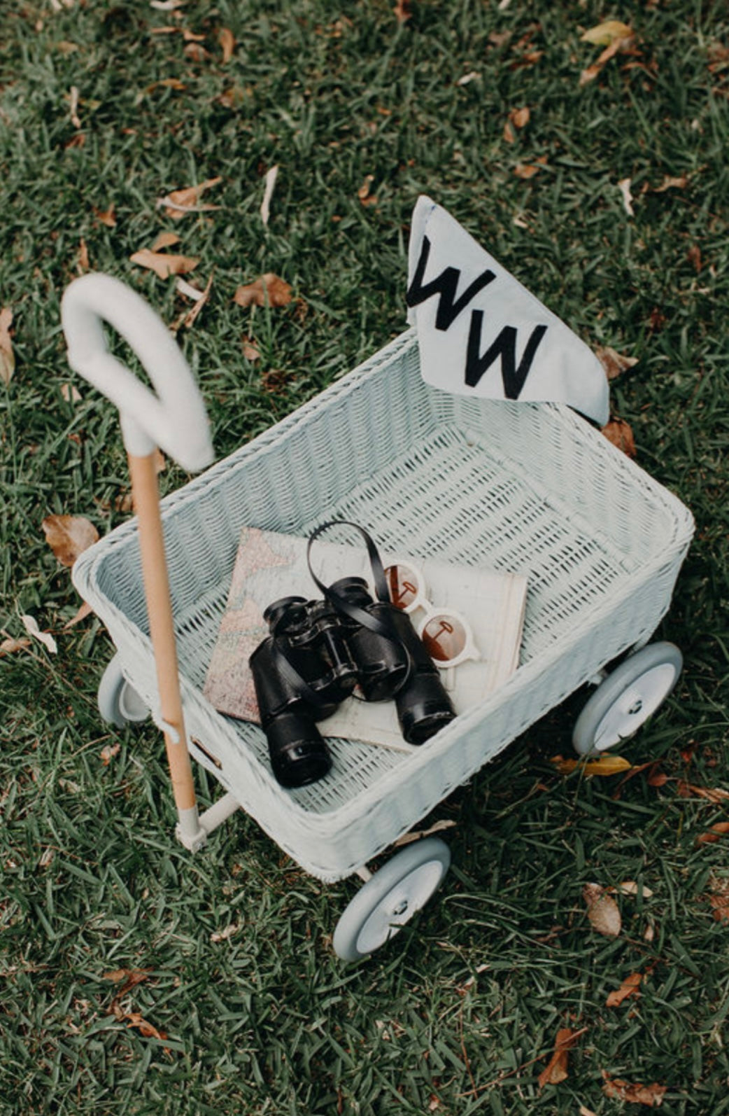 Olli Ella Wonder Wagon Vintage Blue