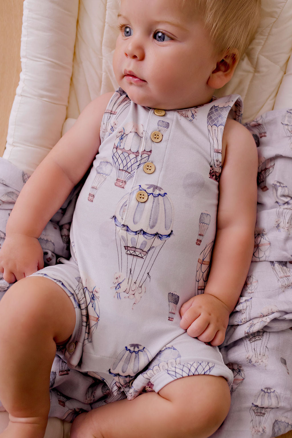 Confetti Kidz Dreamy Sheep Sleeveless Romper
