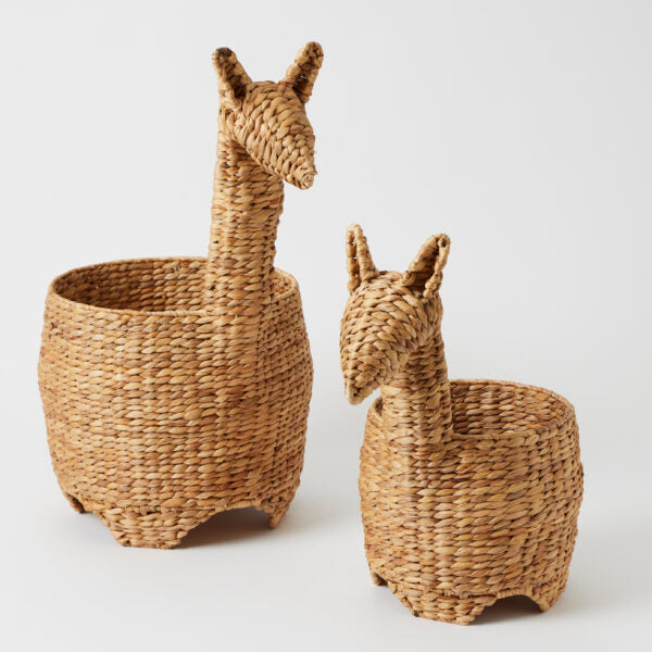 Jiggle & Giggle Giraffe Basket Set of 2