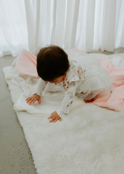 Confetti Kidz Rose Garden Onesie Tutu Dress