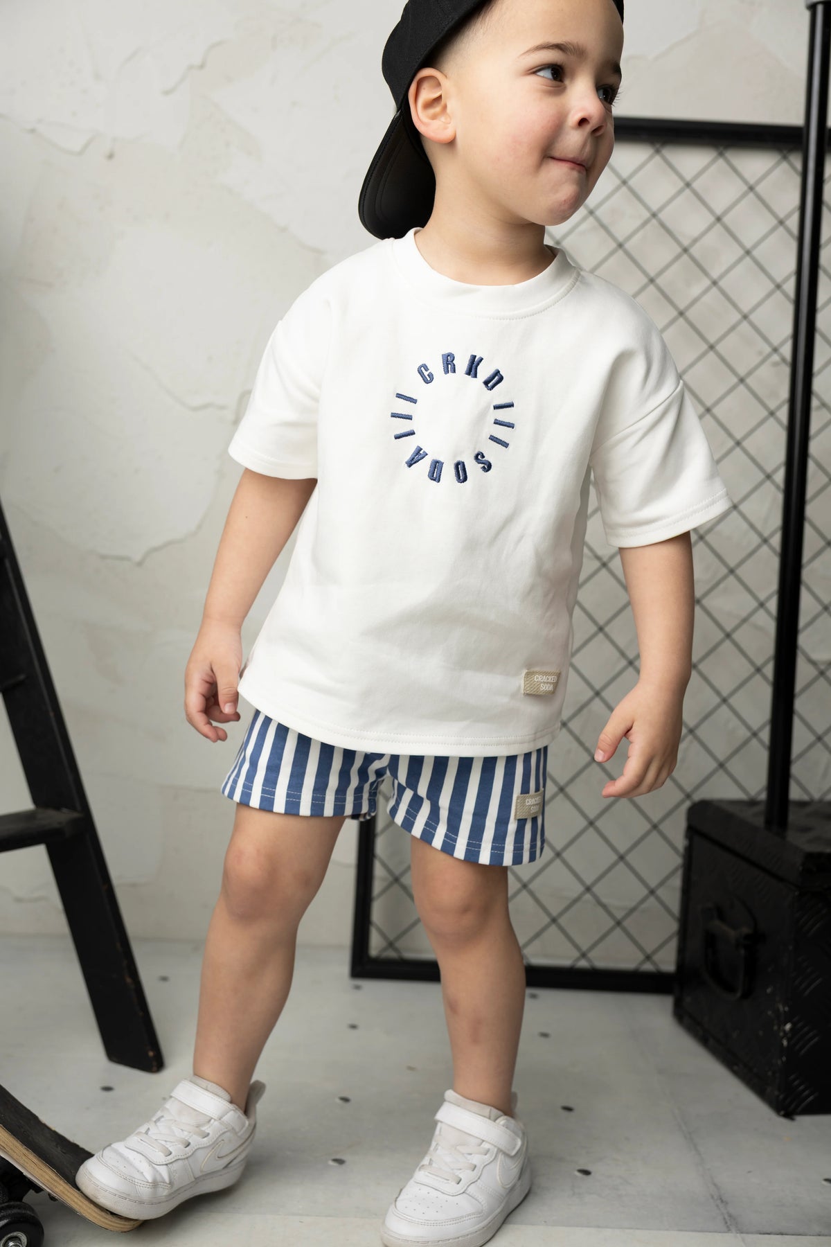 Cracked Soda Max Box Tee White