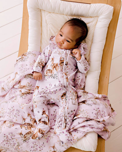 Confetti Kidz Enchanted Gardens Bamboo Zipsuit
