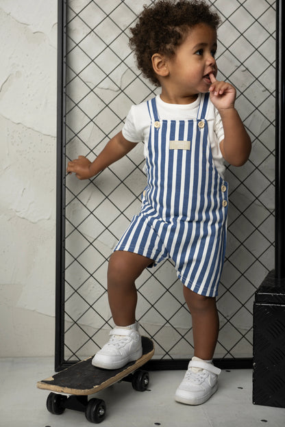 Cracked Soda Max Overall Set Blue