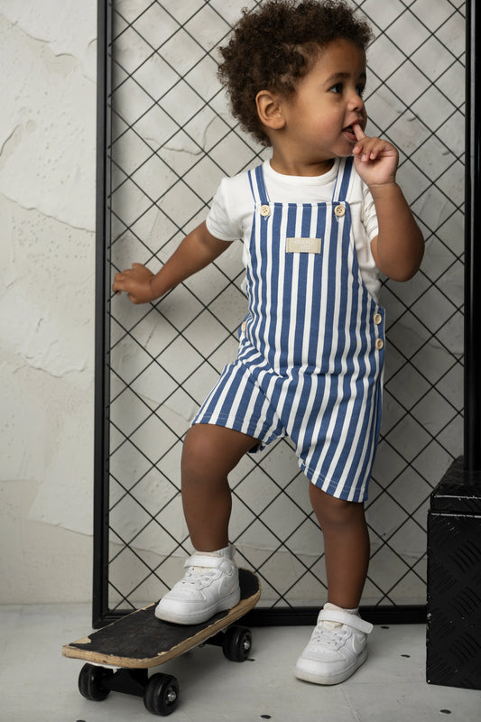 Cracked Soda Max Overall Set Blue