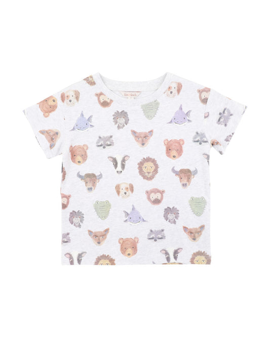 Fox & Finch Wildlings Print Tee
