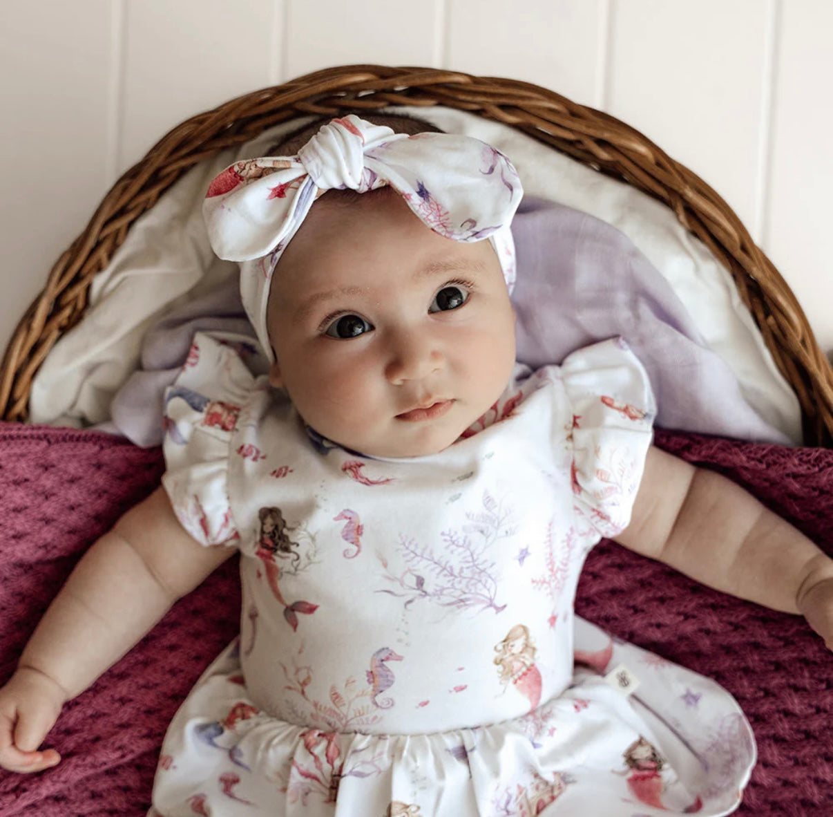 Snuggle Hunny Mermaid Short Sleeve Dress