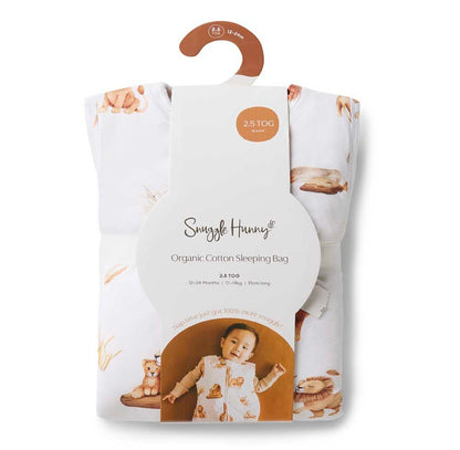 Snuggle Hunny Eucalypt Organic Sleeping Bag 2.5 Tog