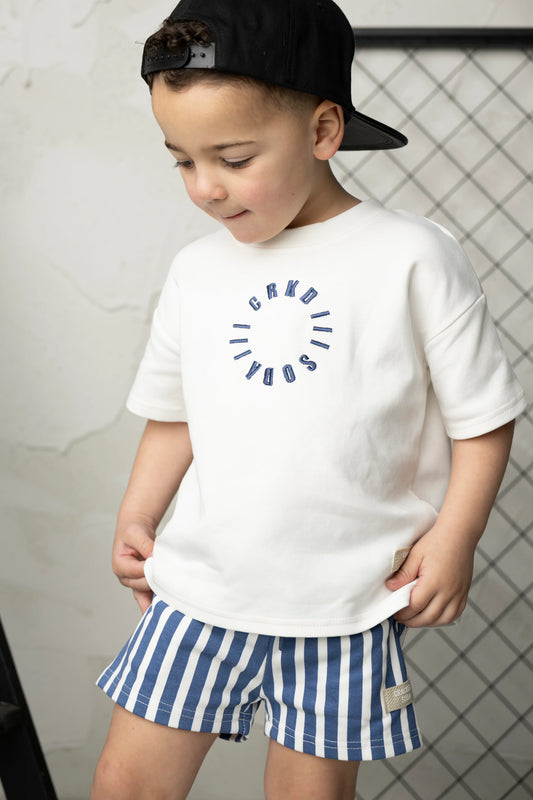 Cracked Soda Max Box Tee White
