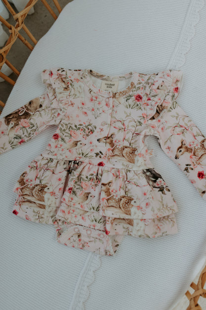 Confetti Kidz Baby Animals Bodysuit Dress