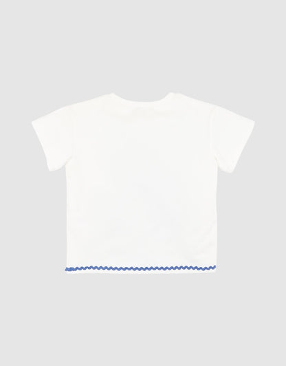 Fox & Finch Summer Vacay Ciao Bella Embroidered Tee