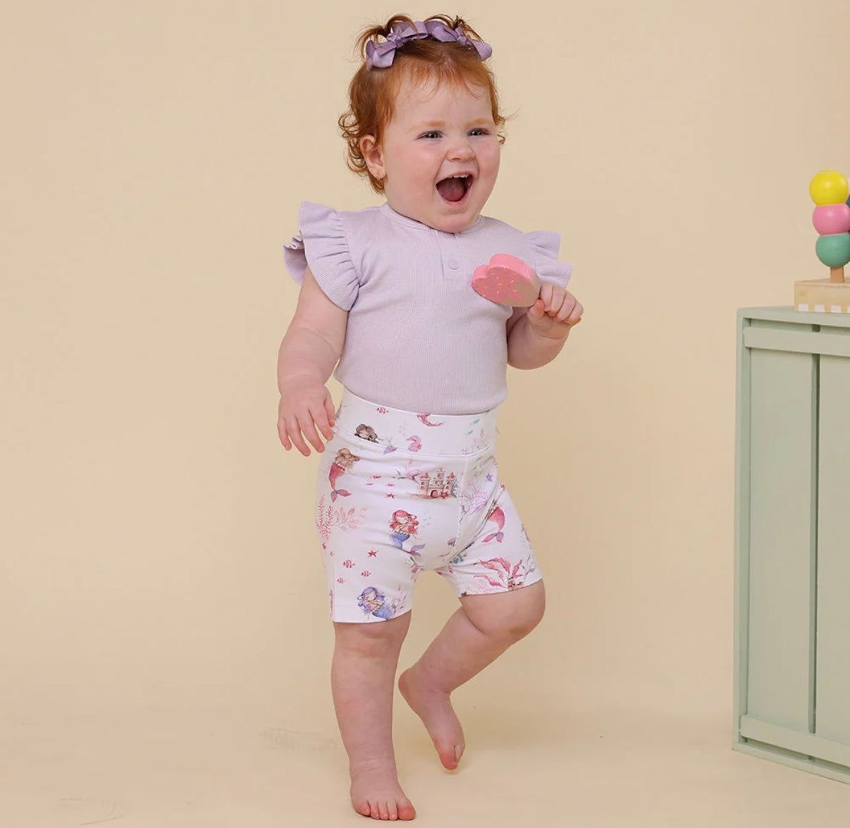 Snuggle Hunny Mermaid Bike Shorts