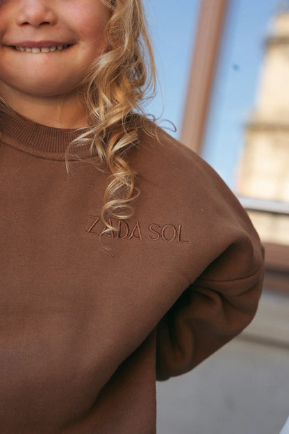 Zada Sol Lounge Set Chocolate