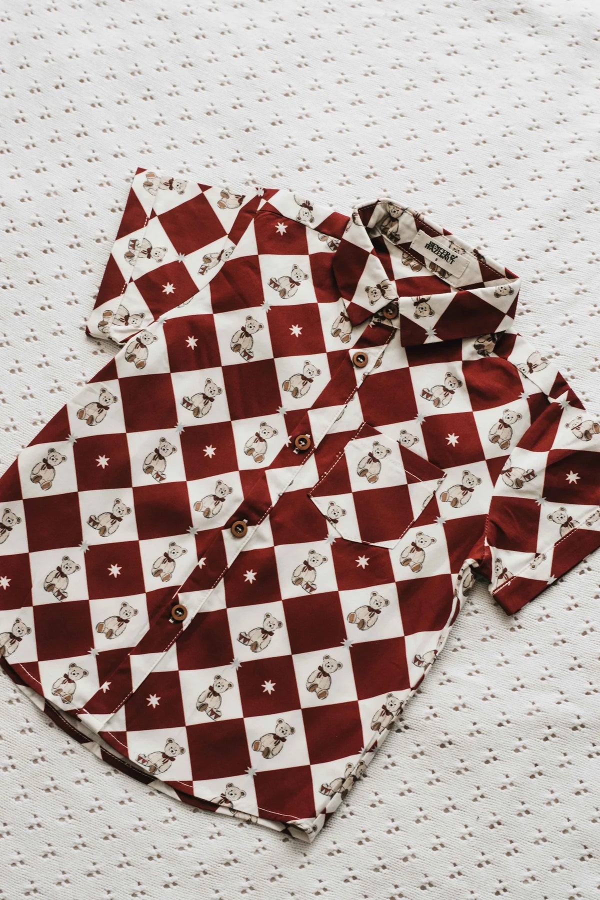 Bencer & Hazelnut Button Up Shirt Peshal Diamond PREORDER
