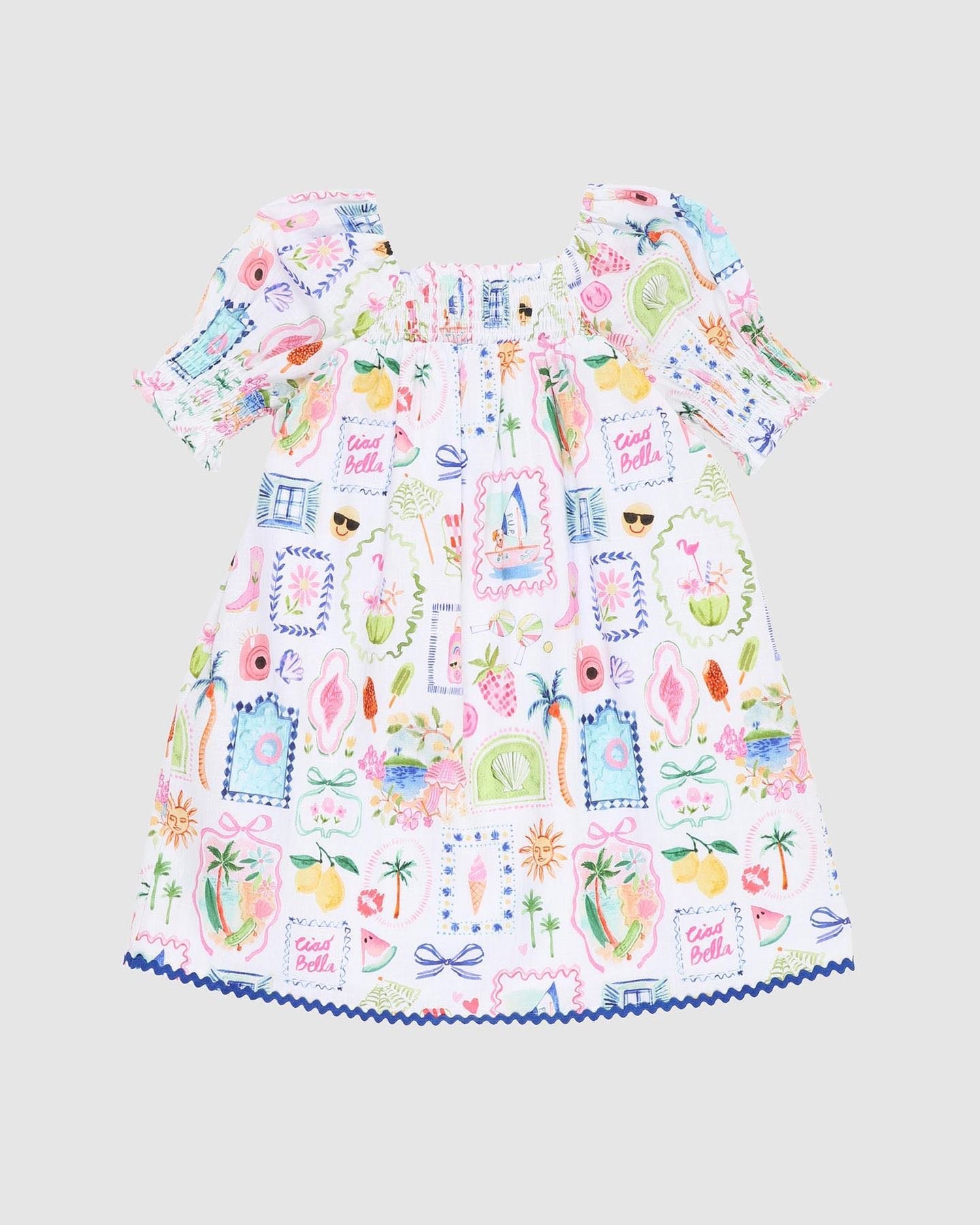 Fox & Finch Summer Vacay Ric Rac Dress