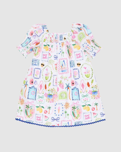 Fox & Finch Summer Vacay Ric Rac Dress
