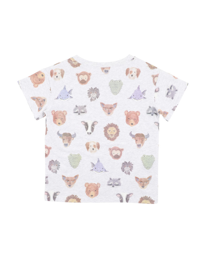 Fox & Finch Wildlings Print Tee