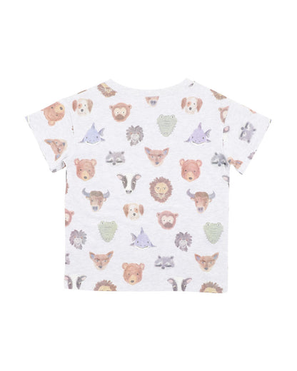 Fox & Finch Wildlings Print Tee