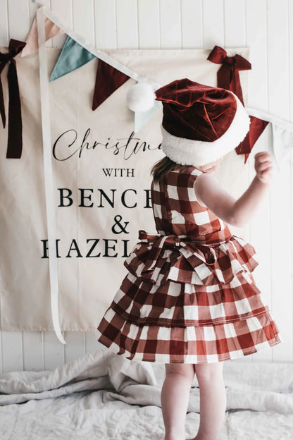 Bencer & Hazelnut Dress / Playsuit Gingham PREORDER
