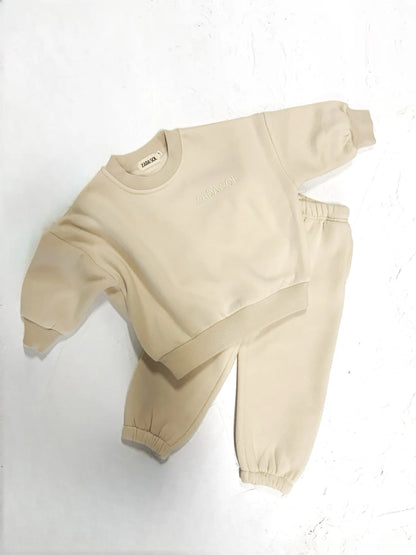 Zada Sol Lounge Set Cream