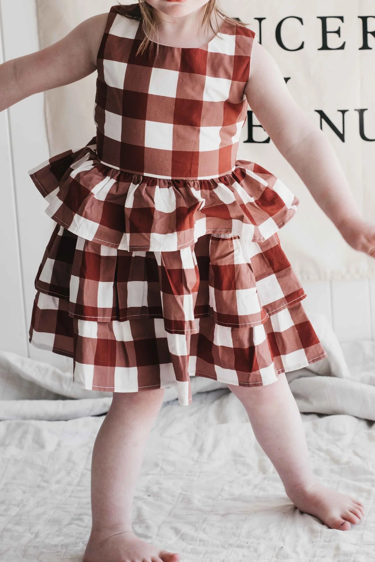 Bencer & Hazelnut Dress / Playsuit Gingham PREORDER
