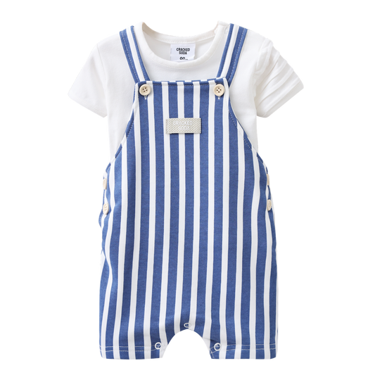 Cracked Soda Max Overall Set Blue