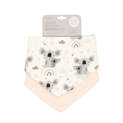 All 4 Ella Bandana Bibs 2 Pack – Various