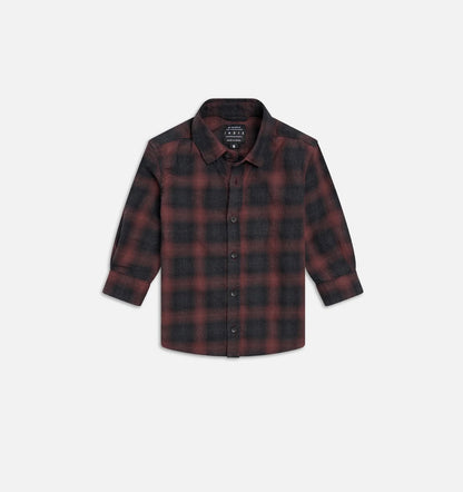 Indie Kids Rowe Shirt Burgundy