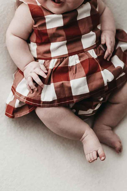 Bencer & Hazelnut Dress / Playsuit Gingham PREORDER