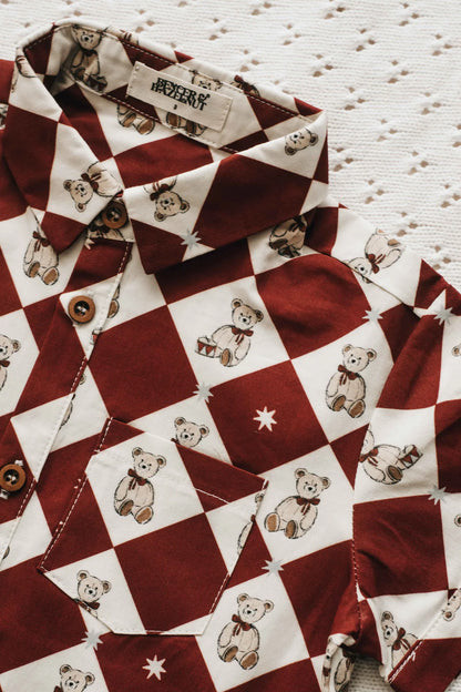 Bencer & Hazelnut Button Up Shirt Peshal Diamond PREORDER