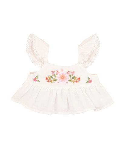 Fox & Finch Paradiso Embroidered Top