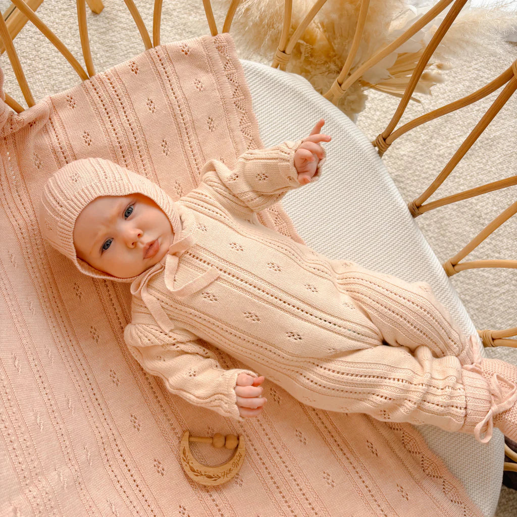 Blossom & Pear Margot Growsuit Pink Lemonade