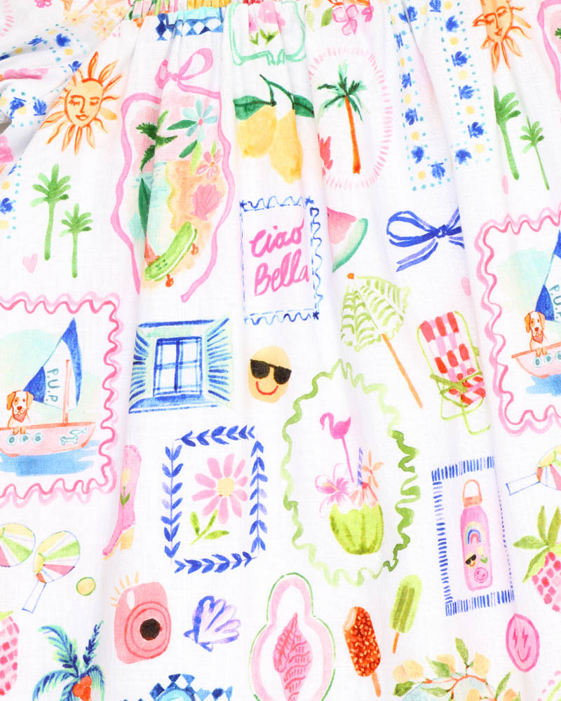 Fox & Finch Summer Vacay Ric Rac Dress