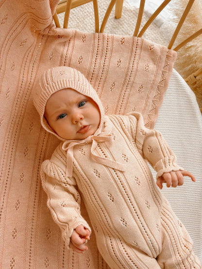 Blossom & Pear Margot Growsuit Pink Lemonade