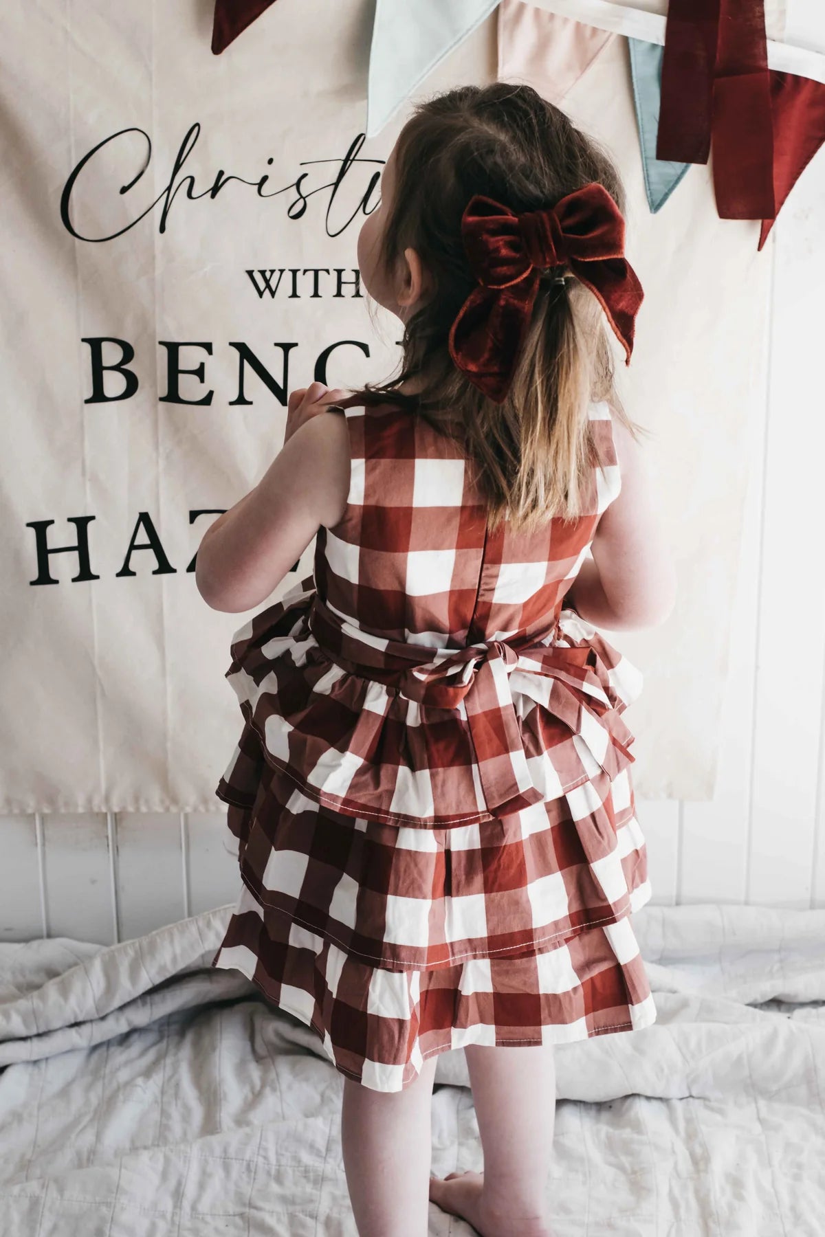 Bencer & Hazelnut Dress / Playsuit Gingham PREORDER