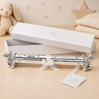 Russell Collection Twinkle Bear Birth Certificate Holder