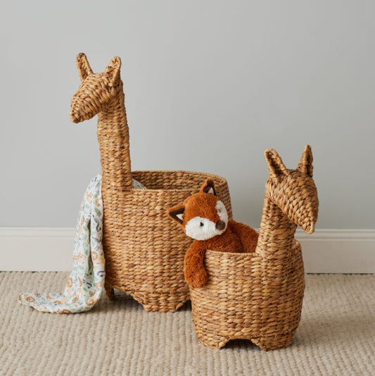 Jiggle & Giggle Giraffe Basket Set of 2